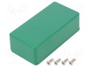 Enclosure: multipurpose; X: 50mm; Y: 100mm; Z: 31mm; 1590; aluminium