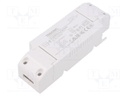 Power supply: switched-mode; LED; 35W; 23÷43VDC; 800mA; 198÷264VAC
