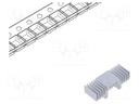 Heatsink: extruded; TO252,TO263; metallic; L: 12.7mm; W: 35.2mm