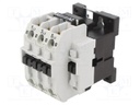 Contactor: 3-pole; NO x3; 400VAC; 16A; DIN,panel; CI 16; -30÷70°C