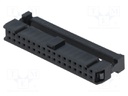 Plug; IDC; female; PIN: 34; IDC; for ribbon cable; 1.27mm