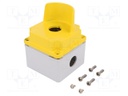 Enclosure: for remote controller; X: 80mm; Y: 80mm; Z: 73mm; grey