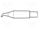 Tip; bent conical; 0.4mm; longlife