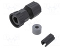 RJ45 housing; Locking: internal bayonet,3 point lock bayonet