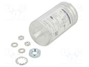 Capacitor: polyester; 30uF; 640VAC; 1.5kVDC; Ø50x85mm