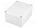 Enclosure: multipurpose; X: 90mm; Y: 115mm; Z: 55mm; aluminium; IP67