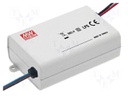 Power supply: switched-mode; LED; 16.8W; 24÷48VDC; 350mA; IP42