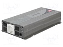 Converter: dc/ac; 1000W; Uout: 230VAC; 42÷60VDC; 345x184x70mm; 92%