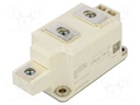 Module: thyristor; double series; 1.6kV; 320A; SEMIPACK3; screw