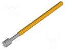 Test needle; Operational spring compression: 4mm; 5A; Ø: 2.5mm