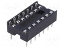 Socket: DIP; PIN: 14; 7.62mm; THT; Pitch: 2.54mm