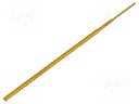 Test probe socket; Contact plating: gold-plated; KS-050; 49.34mm
