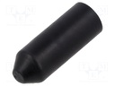 Heat shrink cap