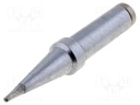 Tip; chisel; 0.8x0.4mm; 310°C