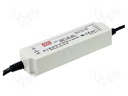 Power supply: switched-mode; LED; 60W; 24VDC; 2.5A; 90÷305VAC; IP67
