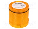 Signaller: lighting; LED; yellow; Usup: 24VDC; Usup: 24VAC; IP65