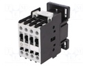Contactor: 3-pole; NO x3; Auxiliary contacts: NC; 110÷120VAC; 9A