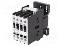 Contactor: 3-pole; NO x3; Auxiliary contacts: NO; 110÷120VAC; 12A