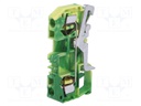 Splice terminal: rail; 0.08÷4mm2; ways: 1; terminals: 2; 800V; 32A