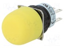 Safety switch: enabling switch; Series: HE5B; Contacts: DPDT; IP65