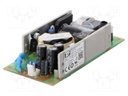 AC/DC Open Frame Power Supply (PSU), ITE & Medical, 1 Output, 60 W, 80V AC to 264V AC
