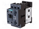 Contactor: 3-pole; NO x3; Auxiliary contacts: NO + NC; 230VAC; 32A