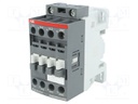 Contactor: 3-pole; NO x3; Auxiliary contacts: NC; 24÷60VAC; 9A