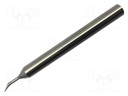 Tip; bent conical; 0.4mm; 421°C; for soldering station