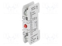 Auxiliary contacts; Leads: screw terminals; Mounting: front; 6A