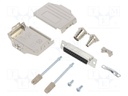 D-Sub; PIN: 25; female; shielded,metalized; straight; soldering