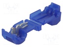Quick splice; Scotchlok; IDC,6.3mm connectors; 0.8÷2mm2; 3.8mm