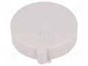 Protection; plug; male; 125A; IEC 60309; IP44; slide