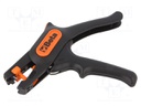 Stripping tool; Øcable: 0÷3.5mm; 0.2÷6mm2; Wire: round