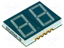 Display: LED; 7-segment; 14.22mm; 0.56"; No.char: 2; blue; 8÷25mcd