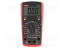 LCR meter; LCD (1999); 20/200/2k/20k/200k/2M/20MΩ; 172x83x38mm