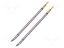 Tip; knife; 0.3mm; 357°C; for soldering station