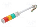 Signaller: signalling column; buzzer,continuous light; LED; IP23