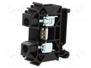 Splice terminal: rail; 0.5÷16mm2; ways: 1; terminals: 2; black; TS35