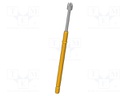 Test needle; Operational spring compression: 8mm; 5A; Ø: 2mm; 3N