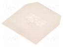 End/partition plate; Application: ZUG-G10,ZUG-G2.5,ZUG-G4