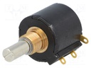 Potentiometer: shaft; multiturn; 10kΩ; 2W; ±10%; 6.35mm; linear
