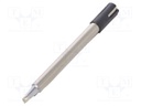 Tip; chisel; 3.2x0.5mm; for QUICK-303D station
