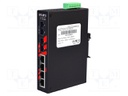 Industrial module: switch Ethernet; unmanaged; 12÷48VDC; RJ45,SC