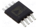 IC: operational amplifier; 10MHz; Ch: 2; MSOP8; IB: 0.25nA; Iio: 75pA