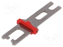 Safety switch accessories: flat key; Series: FR