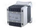 Transformer: safety; 400VA; 230VAC; 12V; IP20; Mounting: DIN; 5.5kg