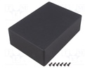 Enclosure: multipurpose; 1550; X: 121mm; Y: 171mm; Z: 55mm; aluminium