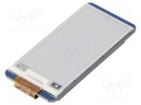 Display: e-paper; 2.13"; 250x122; Window dimensions: 48.55x23.7mm