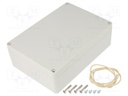 Enclosure: multipurpose; X: 121mm; Y: 171mm; Z: 55mm; Ritec; IP65