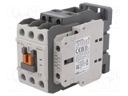 Contactor: 3-pole; NO x3; Auxiliary contacts: NO + NC; 220VDC; 40A
